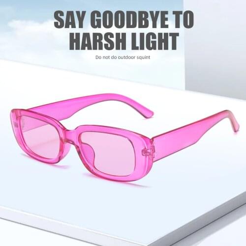 New Vintage Sunglasses 2020 Women Brand Designer Retro Sun Glasses Rectangle Eyeglasses Female Eyewears Lentes De Sol Mujer