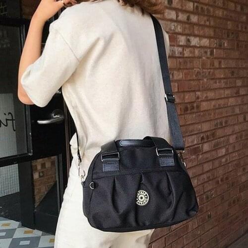 Casual Womens Handbag Nylon Cloth Simple Fashion Womens Single Shoulder Messenger Bag Purses and Handbags