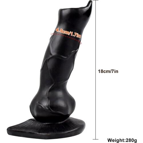 Realistic Animal Dildo Masturbators Sex Shop Wolf Anal Womens Dildo with Suction Cup Dog Dildos Bdsm Intimate Toys Big Penis