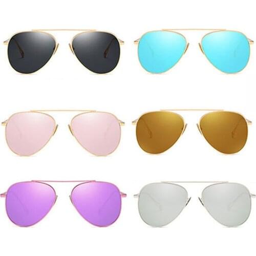 New Fashion Sunglasses Unisex Men And Women Driving Pilot Retro Sun Glasses UV400
