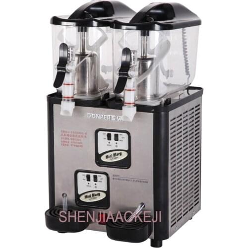 XC212A snow melting machine 220V desktop double cylinder 6L*2 mini snow melting machine Small commercial Slush machine 1PC