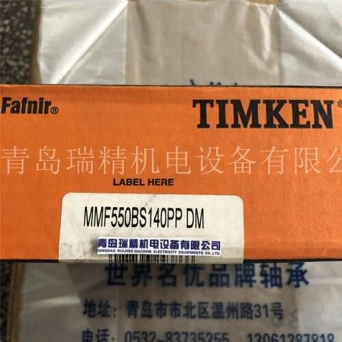 Timken-fafnir precision combination angular contact ball bearing MMF550BS140PPDM