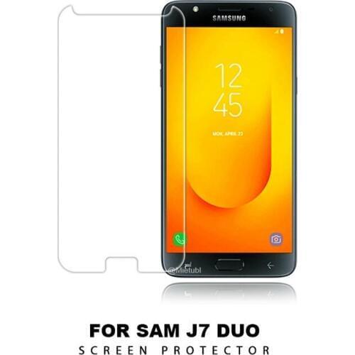 Tempered Glass Screen Protector Film for Samsung Galaxy J7 Duo 2018 SM-J720F 5.5" Glass Protector