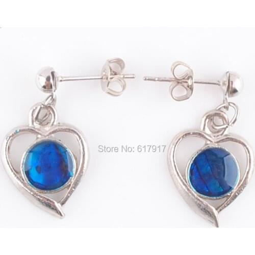 10Pairs Fashion Women Jewelry New Zealand Abalone Shell Beads Stud Earrings TR601