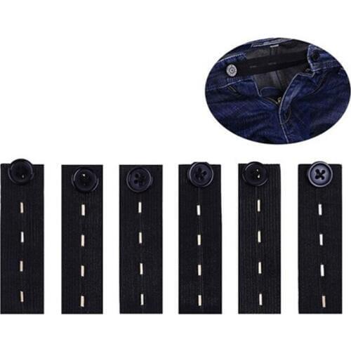 1Pc Pregnant Waist Extenders for Pants Elastic Maternity Waistband Belt Elastic Waist Extender Button For Jeans Intimates