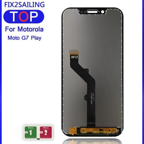 5.7 Inch Lcd For Motorola Moto G7 Play LCD Display Touch screen sensor Panel Digiziter assembly Replacement For Moto G7Play