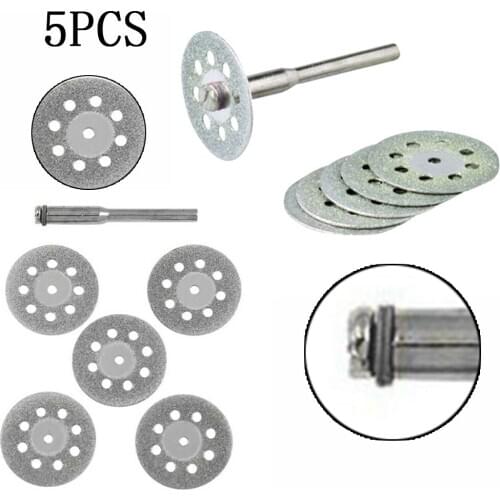 5pc 22mm Mini Circular Saw Blade Rotary Tool For Metal Cutter Power Tool Wood Cutting Discs Tipped Drill Rotary Tool