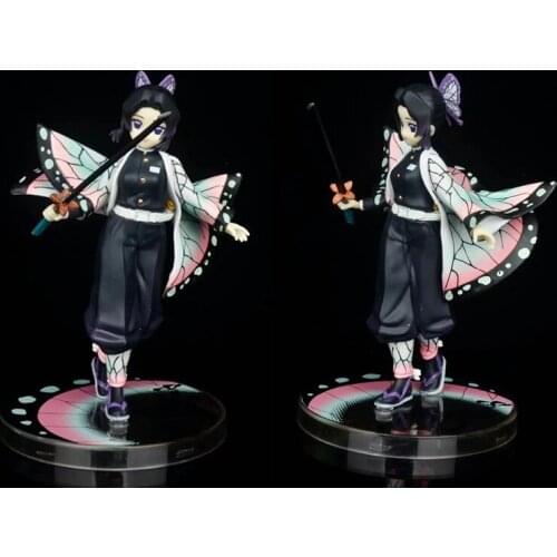 Anime Toys Demon Slayer Blade Ichiban Kochou Shinobu Kochou Shinobu Worm Column Butterfly Ninja Scene Boxed Figure