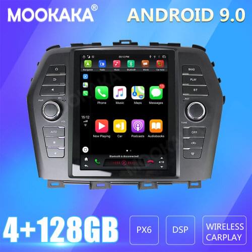 For Nissan Maxima 2016+ Tesla Screen Android Px6 Car Multimedia Stereo Player Carplay GPS Navigation Head Unit DVD