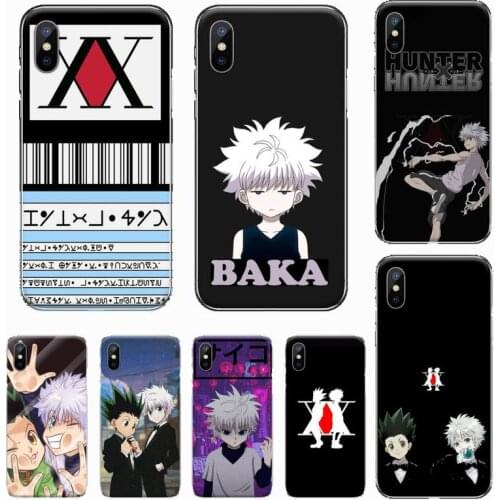 Hunter x hunter Japan anime Black Cell Phone Case For iphone 12 5 5s 5c se 6 6s 7 8 plus x xs xr 11 pro max