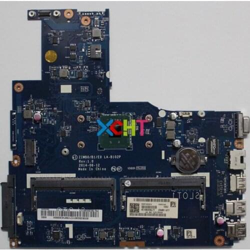 For Lenovo B50-30 5B20G90117 w N2840 CPU ZIWB0/B1/E0 LA-B102P Laptop Motherboard Mainboard Tested