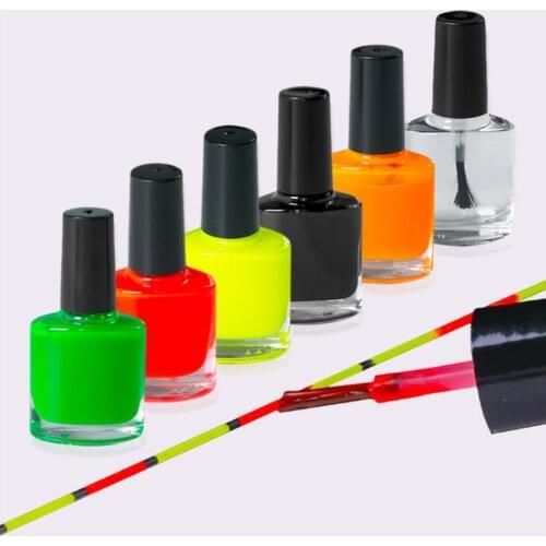 8ml Fishing Floats Paint DIY Fluorescent Paint Floats Tail Painting Indicator