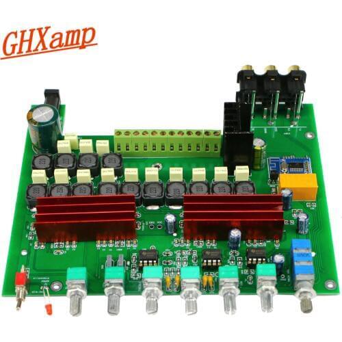 GHXAMP TPA3116 5.1 Bluetooth 4.2 Amplifier Audio Board With Treble Bass Volume Adjustment Preamp Finished Board DC12-24V 1pc