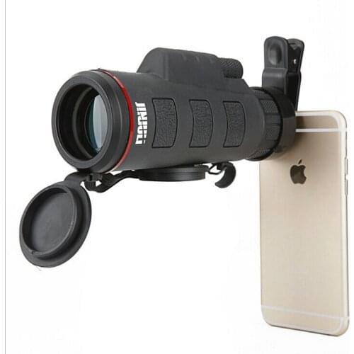 20pcs/lot Outdoor Monocular 35x 50 Zoom Optical Camera Telephoto Telescope Lens Holder For Mobile Cell Phone