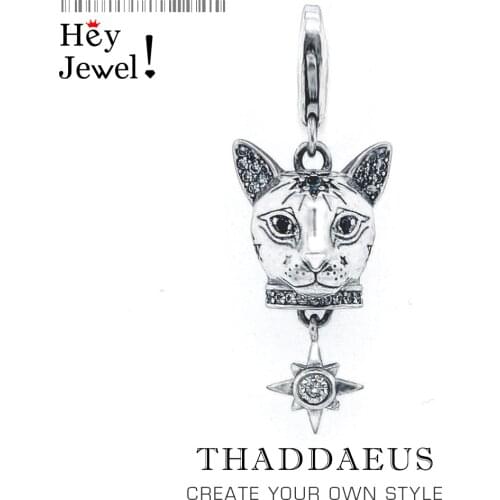 Charm Pendant Magical Cat Fit Bracelet Necklace,2021 Summer New Bijoux Handmade Jewelry For Ladies Women NEW Europe Jewellery