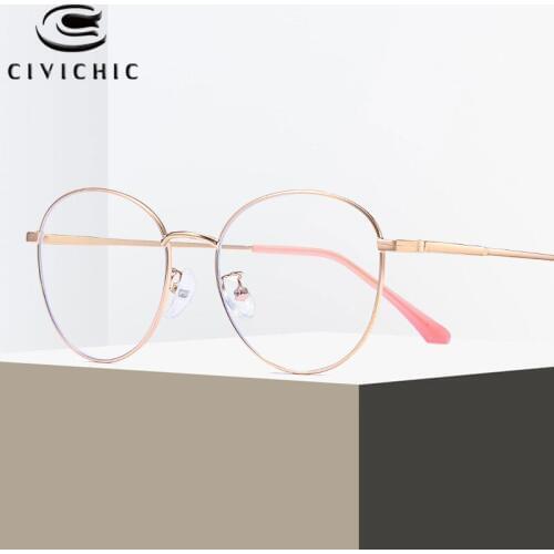 Chic Retro Plain Glasses Women Myopia Optical Frame Anti Blue Light Eyewear Gaming Gafas Luz Azul Men Computer Eyeglasses COG38