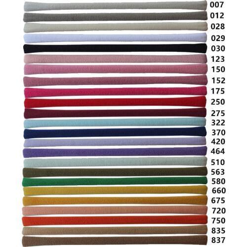 100 pcs Top Stretchy Soft Thin Nylon Headband Hair Band DIY Children Girls Hair Bows Elastic Headbands Hair Accessories supplier