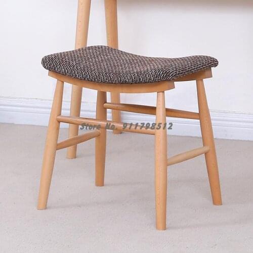 Solid wood shoe changing stool, household entrance, household shoe stool, entrance door, shoe changing stool, soft cushion, livi