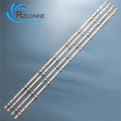 LED Backlight strip bar 8/9lamp for Toshiba 43"TV LT-43C870 43U6863DB 17DLB43VER3-B A LUX0143004/01 VES430QNDB-2D-N11