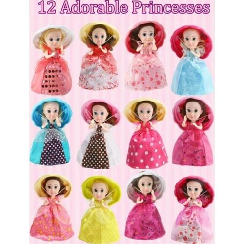 Surprise Cupcake Princess Doll Deformable Dolls Girl Beautiful Cute Birthday Present Mini Cake Doll Toys for Children