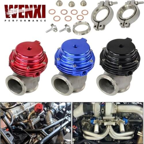 38mm External Wastegate V-Band Flanged Turbo Waste Gate For Supercharge Turbo Manifold WX-5831-MB