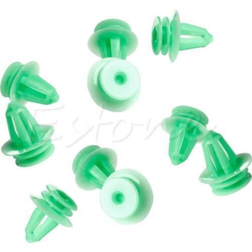 20Pcs 9mm Hole Plastic Car Door Bumper Fender Rivet Push Clip Fasteners For BMW