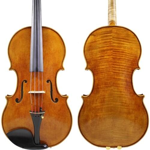 Antique Varnish! Andrea Amati Viola 15 to16.5 Inch Best Performance ! All European Wood,Free Shipping