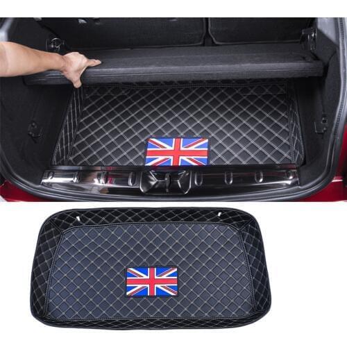 Car Trunk mat luggage interior trim accessories Rear storage box protect decoration For BMW MINI ONE COOPERS F54 F55 F56 F60 R60