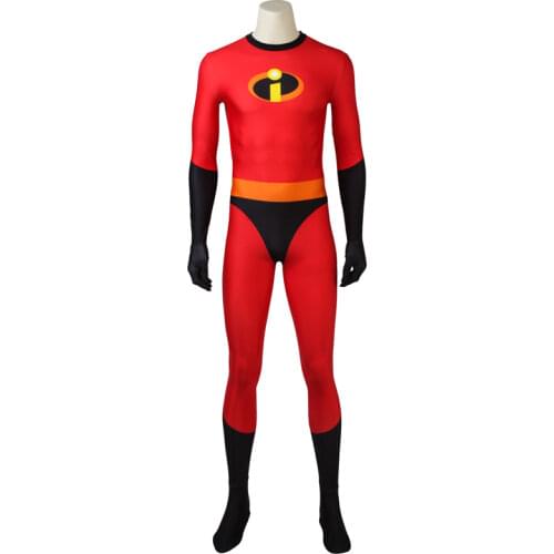 Exclusive sales Incredibles 2 Bob Parr Mr. Incredible Cosplay costume Jumpsuits Hallowmas made