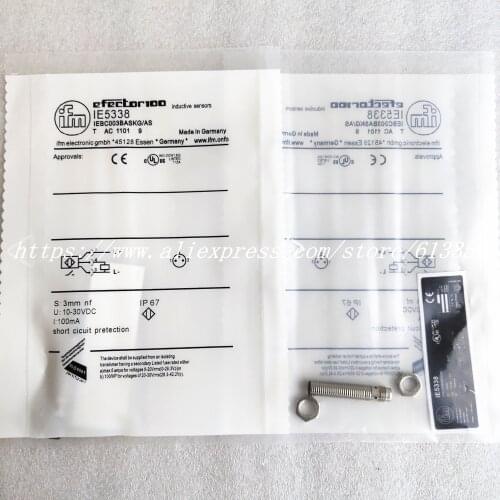 IE5338 IE5339 IE5340 IE5331 IE5349 IE5350 IFM Inductive Sensor New High Quality