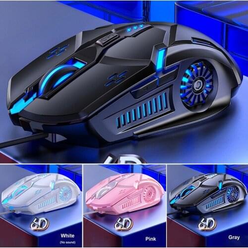 Gaming Mouse Backlit Gaming LED Laser USB Optical Gaming Rechargeable Ergonomic Wired Gaming Mouse For PC Laptop