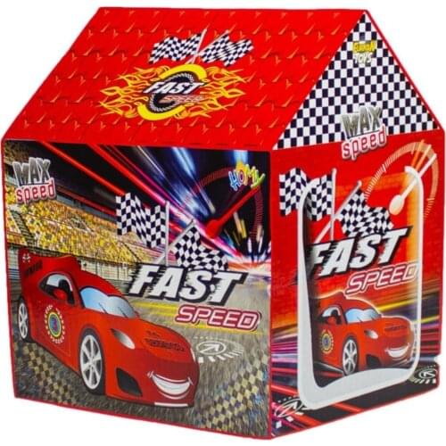 Trolley Play Tent Max Speed Cars Game House 100x100x68