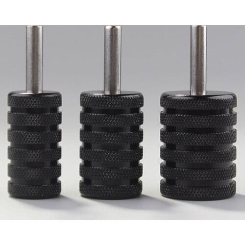 35MM/30MM/25MM Black Aluminum Alloy Cartridge Tattoo Grips Tattoo Tube for Cartridge Needle