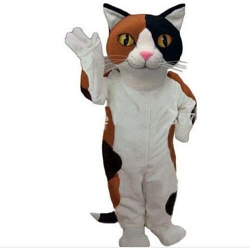 Cat Mascot Costume Suits Cosplay Party Game Dress Outfits Clothing Handmade Cartoon Character Mascot Carnival Xmas Easter Adults