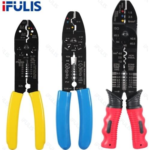 Multitool Pliers Hand Tool Crimping Tool Wire Stripper Side Cutter Side Cutter High Quality Pliers Electrician Cable Wire