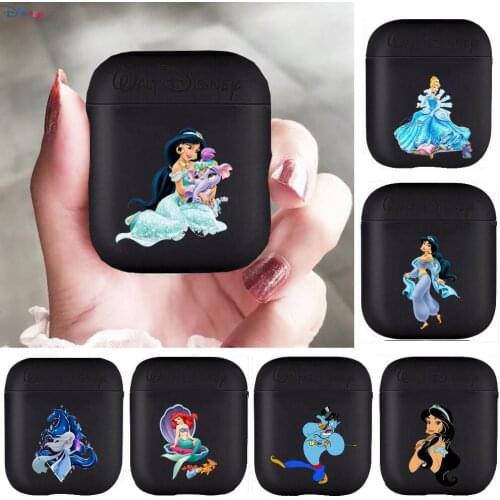 Disney Princess Soft Silicone Cases For Apple Airpods 1/2 Protective Bluetooth Wireless Earphone Cover For Apple Air Pods