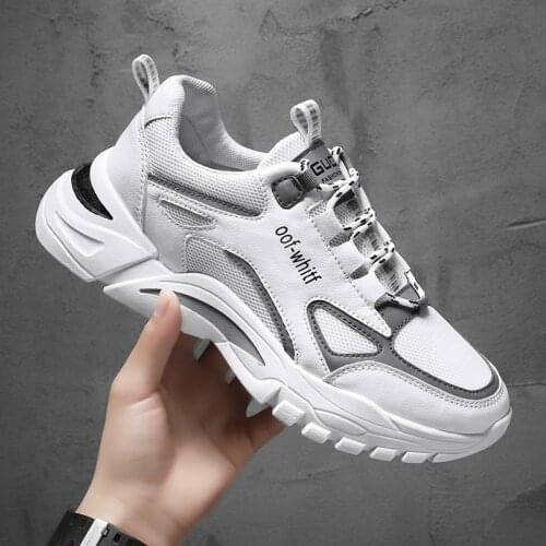 New high top sports shoes low top outdoor breathable old shoes fashion trend casual shoes 2021 spring mens shoes
