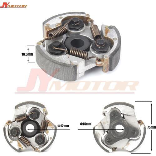 Clutch 47cc 49cc Minimoto Centrifugal Clutch Mini Moto Dirt Bike Atv Quad 3 Shoe Spring free shipping