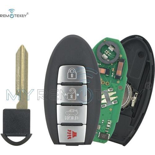 Remtekey CWTWB1U840 4 button 315mhz ID46 chip for Nissan Versa 2013 2014 2015 2016 2017 smart car key
