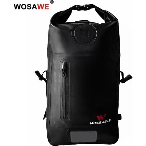 WOSAWE Motorcycle Bag Waterproof Motorbike Backpack Motorcycle Helmet Bag Luggage Moto Tank Bag Motorcycle Racing Backpack 30L