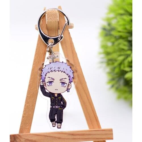 WL0993 Tokyo Revengers Keychain Acrylic Cartoon Keyring Accessories