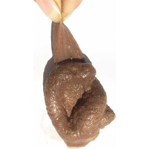 Funny Disgusting Fake Stool Joke Trick Gadget Realistic Prank Toy April Fools BX0D