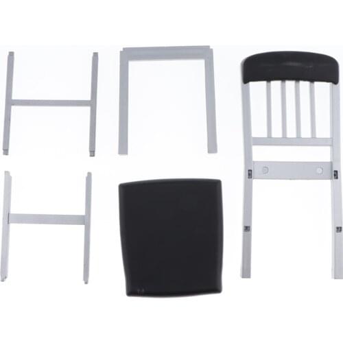 1/6 Dollhouse Miniature Chair Accessories and Furniture Model for Doll House Home Decoration Scene Shooting