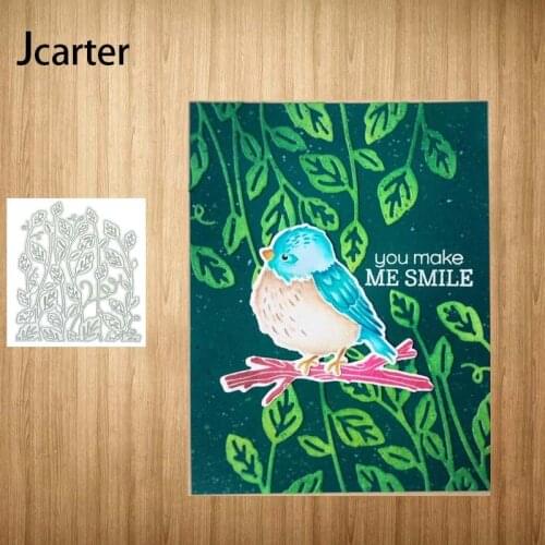 2021 Leaves Branches Metal Cutting Dies Craft Stencil Scrapbooking Handmade Tools Make Album Model Punch Blade Decor Template