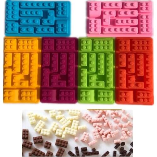 27 Style Silicone Cake Baking Chocolate Mould Ice Lattice Mould Block Candy Pudding Ice Mould DIY Jello Mold Sale