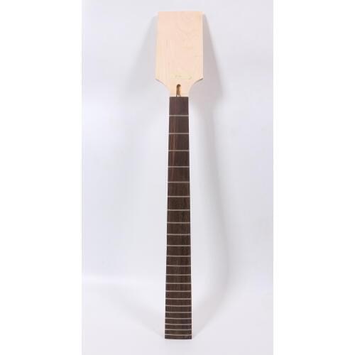 30 inch electric bass guitar neck unfinished 24 fret maple made rosewood fingerboard