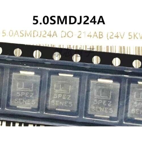 DIODE 5.0ASMDJ24A 5.0 SMDJ24A DO - 214AB (24 v 5 kw one-way) original force