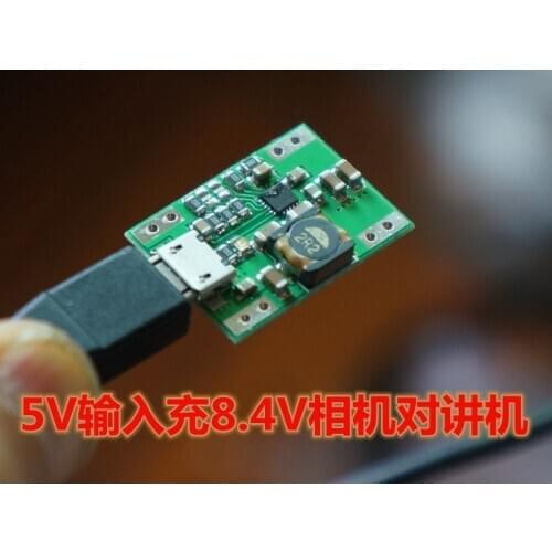 5V Input 8.4V (8.7V) Charging Board, Double Lithium Charging Board, 2S Charging Board, Interphone Charging and Refitting