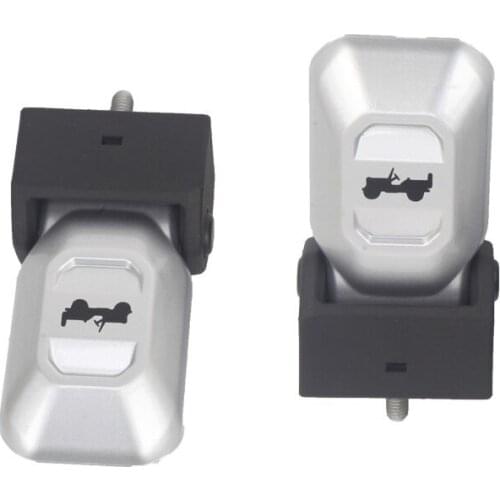 AU05 -JL Hood Lock Catch Latch Kit for Jeep Wrangler JL 2018-2020 Jeep Gladiator JT 2020 Car Accessories 1 Pair