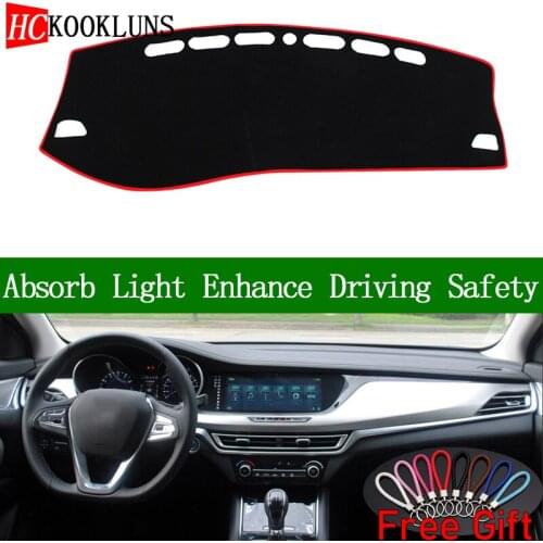 For changan EADO 2018 Dashboard Cover Sun Shade Dash Mat Pad Carpet Car Stickers Interior Accessories